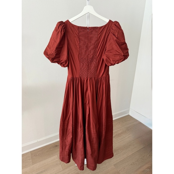 Reformation Everlyn Dress in Fig Jam - Picture 4 of 9